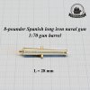 HiSModel - 8 pdr Spanish long iron gun, L28 02