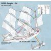 Revell-Beagle-1-96-E3-Running-rigging-Braces-and-Sheets-HiSModel