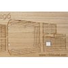 Revell Spanish Galleon 1:96, Hismodel, wooden deck oak 04