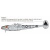 Model Kit letadlo 2834 - P-38J E.T.O. (1:48)