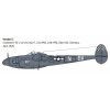Model Kit letadlo 2834 - P-38J E.T.O. (1:48)