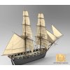 Zvezda Mercury 1:100, HiSModel - sails 01