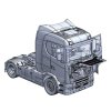 Model Kit truck 3971 - Scania S770 4x2 Normal Roof "Grey Cab" (1:24)