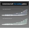 Model Kit letadlo 12636 - Russian Air Force Tu-22M3 Backfire C (1:144)