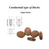 Continental single block