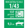 Model Kit auto 43007 UAZ 469 1 43 a154725074 10374