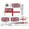 Heller HMS Victory 1:100, HiSModel - flags 06