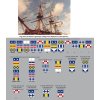 HMS Victory 1:100, HiSModel - Victory, Nelson´s signal flags 04