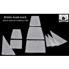 Lindberg Brithis bomb ketch 1:168 - HiSModel - sails 01