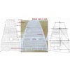 Revell USS Constitution 1:96, HiSModel - set of sails 03