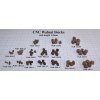 Revell yacht America 1:56, HiSModel -  Walnut blocks 03