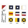 Victory Nelson´s signal 1:72 - set of flags