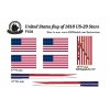 United States 1818 - 20 Starsl, HiSModel - flags 04