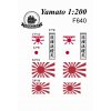Yamato 1:200, HiSModel - flags 01