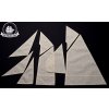 Hobby Craft Bluenose 1:120, HiSModel - plachty, sails 05