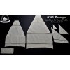 Victory Models Revenge 1:64, HiSModel - sails 04