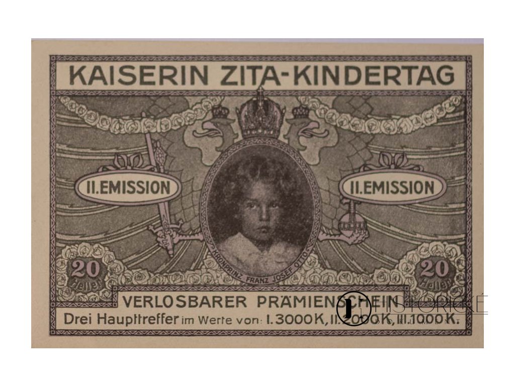 Los, Kaiserin Zita Kinderstag, (500)1917