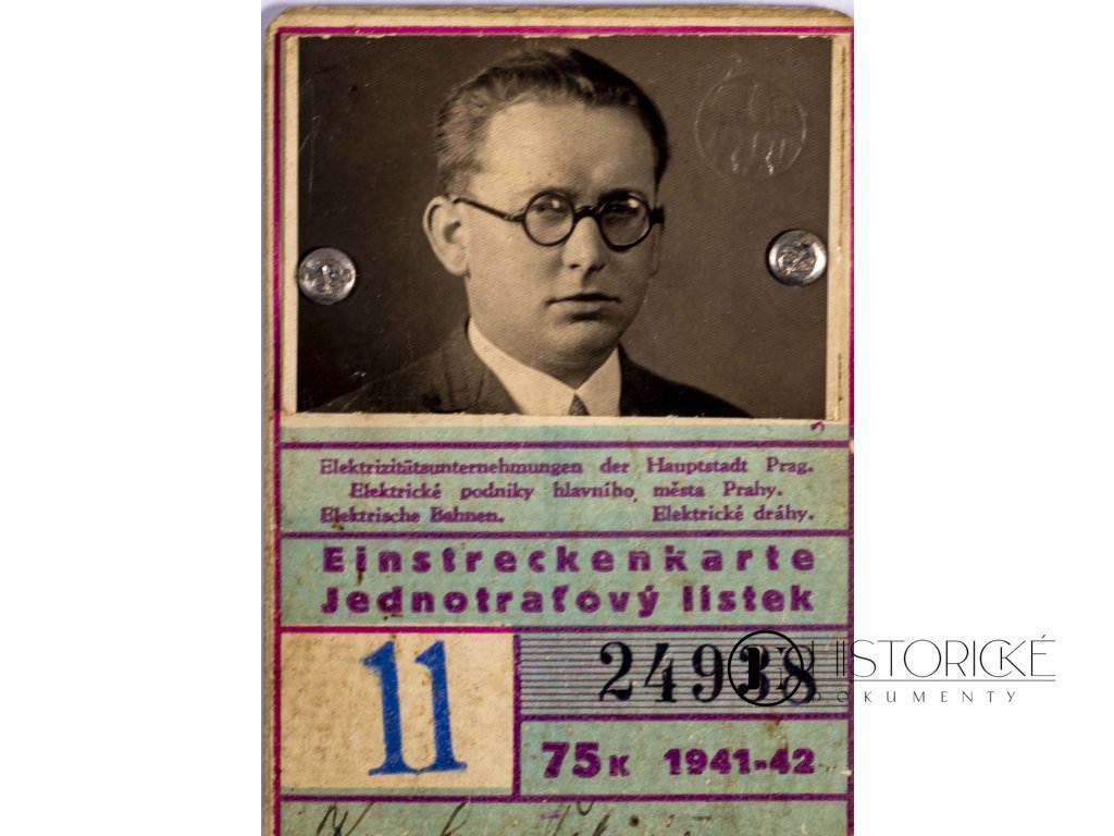 Jednotraťový lístek, , 1941 42 7023