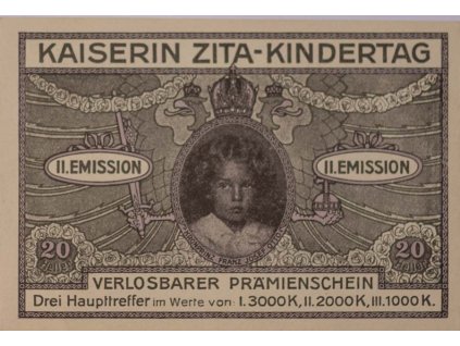 Los, Kaiserin Zita Kinderstag, (500)1917