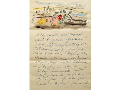 Korespondence, V. Hejna, Kamila, kresba (2)