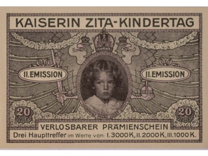 Los, Kaiserin Zita Kinderstag, (456)1917