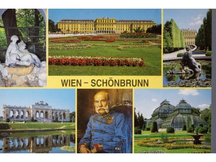 Pohlednice, Schloss Schonbrunn, Wien II (1)