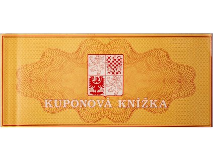 Kuponová knížka, (1076), 1992 4488