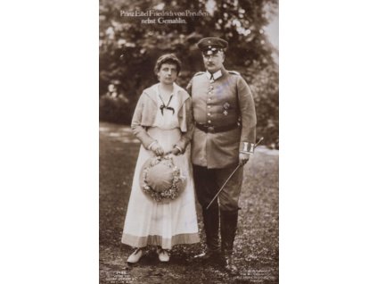 Pohlednice, Prinz Fridrich von Preussen nebst Gemahlin 4664