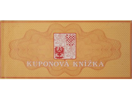 Kuponová knížka, (1077), 1992 4490
