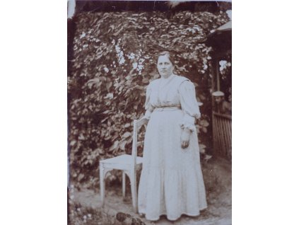 Foto, A. Diviš, Karolína Divišová, 1909