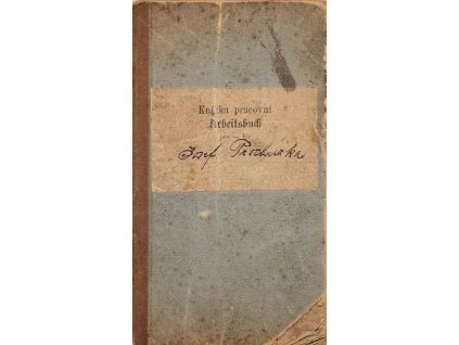 Pracovní knížka, Smíchov, 1901 5156