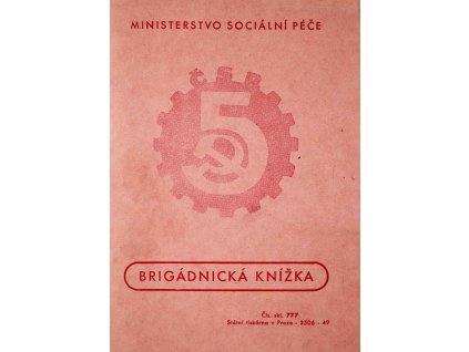 Brigádnická knížka, 1949 5580