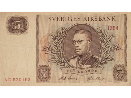 5 Kronor, AD 1954 5521