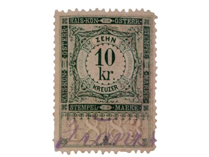 Kolek RU Rakousko Uhersko 10 kr II re