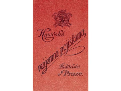 Desky na Pojistku smlouvu, Hasičská vzájemná pojišťovna, 1932 (2)