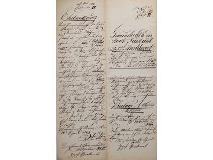Povolení k sňatku J. Markvart, N. Město, 1855 (3)