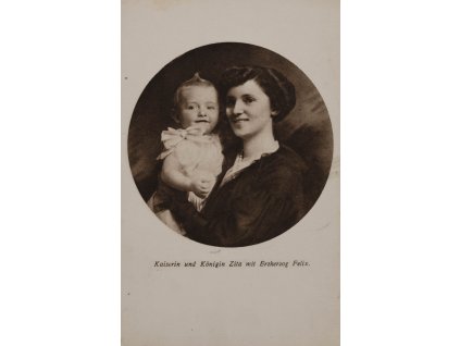 Pohlednice, Zita von Parma, Erherzog Felix 8774