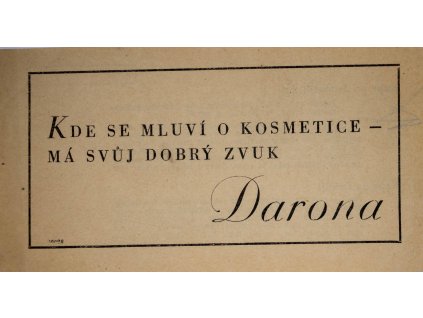 Reklamní kupon, Darona 5685