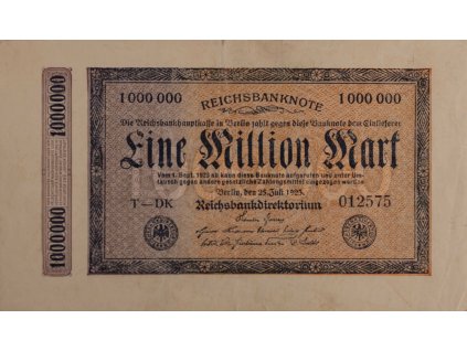 Bankovka 1 Million Mark, T DK, 1923 7673