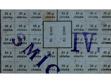 Lístek na chleba 35 g, 61. týden