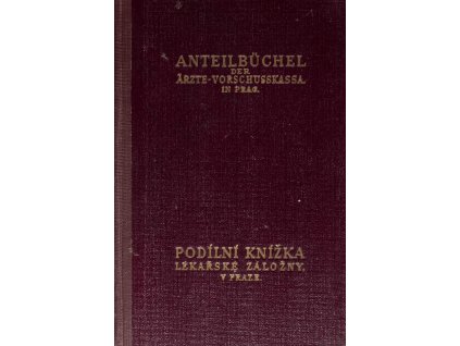 Podílní knížka Lékařské záložny, 1942 7938