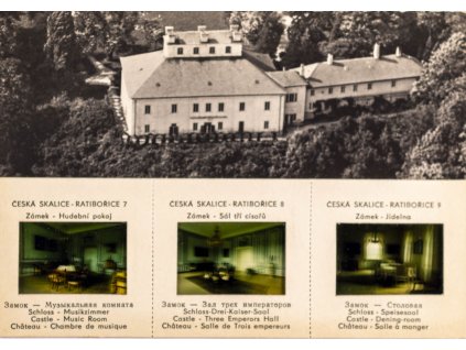 Pohlednice s diapozitivy, Ratibořice, 1966 7870