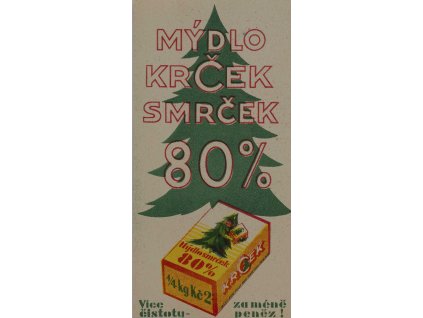 Reklamní účtenka firemní, Mýdlo Smrček