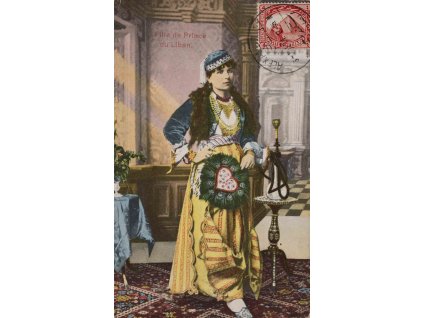 Pohlednice, Fille de Prince du Liban 8283