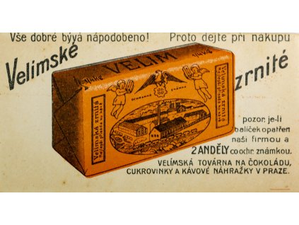 Reklamní účtenka Velimské zrnité