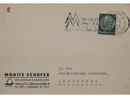 Celina dopisnice, M. Schafer, 1940 8696