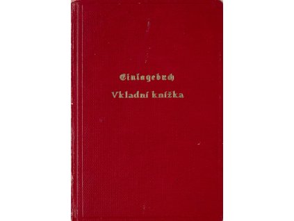 Vkladní knížka Českého kreditního 8693