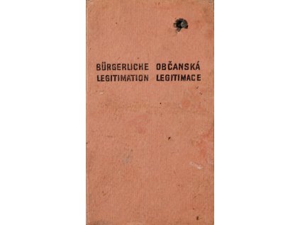 Občanská legitimace, 1940 8786