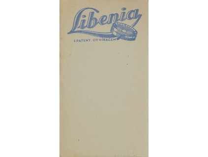 Reklamní účtenka firemní, Libenia IV