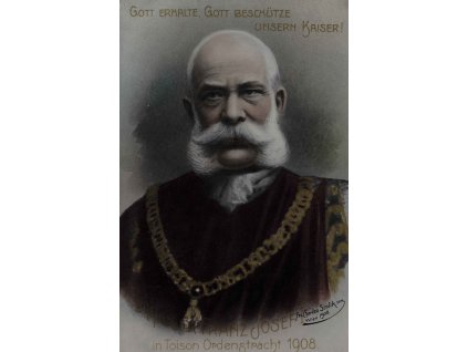 Pohlednice, Kaiser Franz Josef, 1908 8782